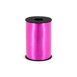 Stuha metalická růžová fuchsie 225 m